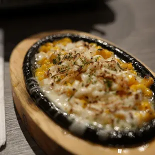 Corn cheese was awesome!