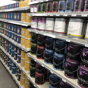 Full line Benjamin Moore paint