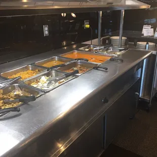 Buffet, limited curry selection but it was hit and good.