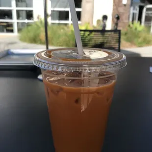 Free Thai tea with Yelp check in