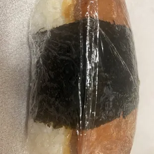 Spam musubi. Have with egg too.
