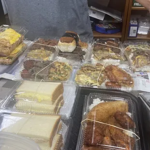 Breakfast and Korean bento $7, $1.99 spam musubi (as of 1/17/33, bentos have increased to $8)