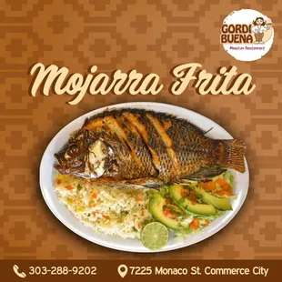 Mojarra frita