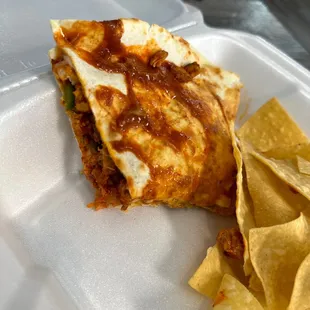 What's left of the gringa!