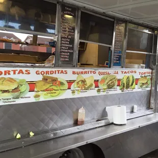 Tortas, Tacos. Gorditas etc