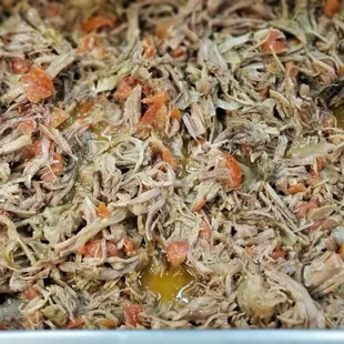 Carne desebrada shredded beef