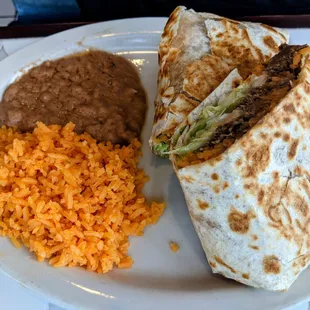 Barbacoa burrito