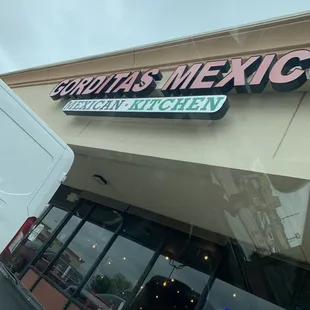 the outside of a mexican restaurant