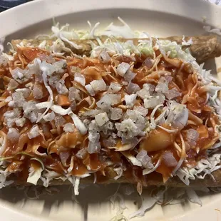 Full order of chicken flautas