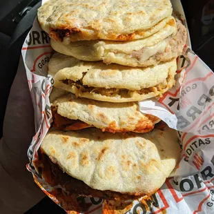 Various Gorditas