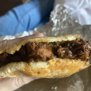 Chicken Mole Gordita