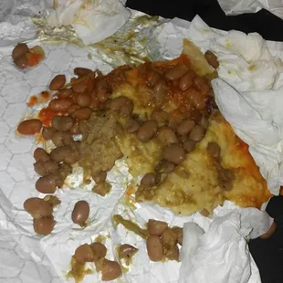 All beans no chicharon..