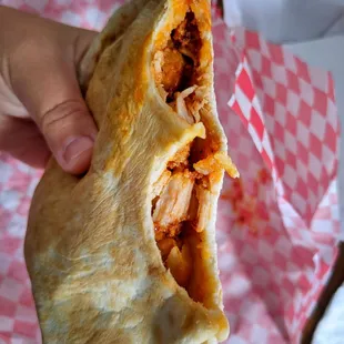 the inside of a gorditas