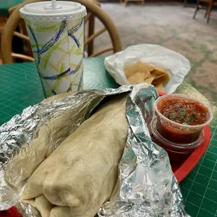 Super breakfast burrito