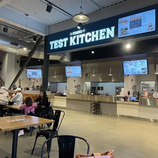 The three restaurants housed in the Fishers Test Kitchen.
