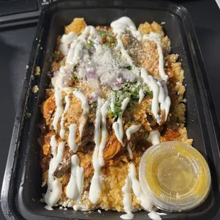 Wet burrito bowl