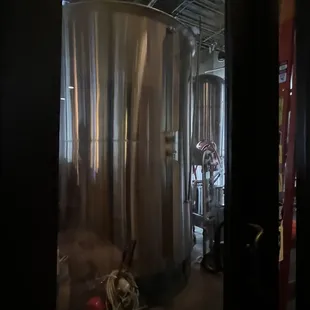 Interior brewery