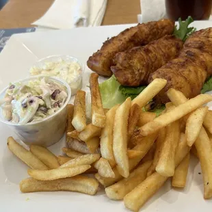 fish, fish and chips, seafood, food