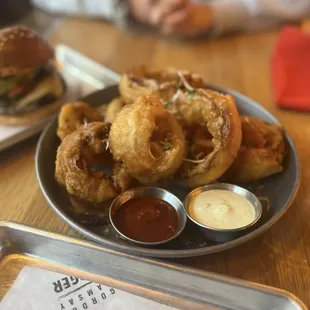 Beer-Battered Onion Rings