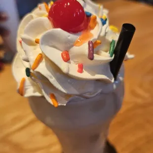 Complimentary Mini Milkshake for your Birthday