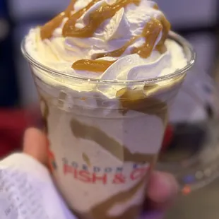 Toffee Pudding Shake!!