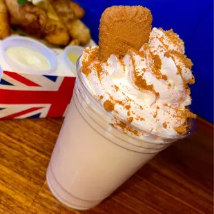 Biscotti Milkshake.