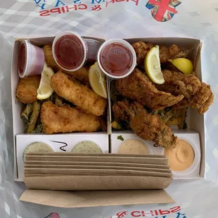 Chicken and Chips