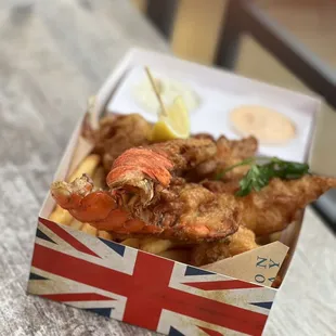 Lobster &amp; Shrimp &amp; Chips !!