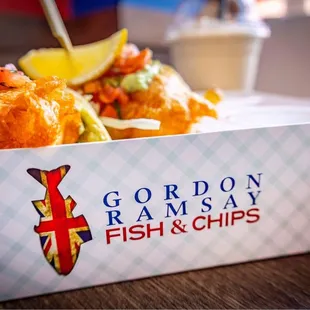 food, fish and chips