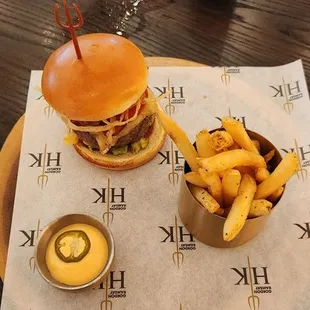 Hell 's Kitchen Burger