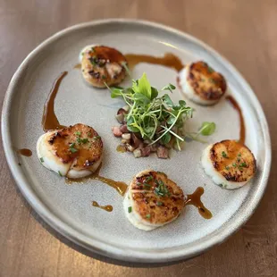 Pan Seared Scallops