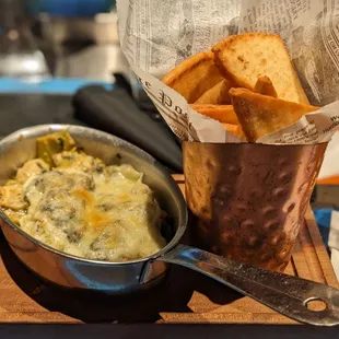 Spinach artichoke dip