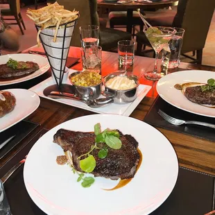 Delmonico Wagyu &amp; Bone-in Rib Eye Steaks