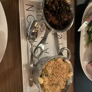 Mac &amp; Cheese and Brussels