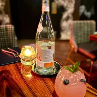 Cheers to delicious meal!