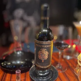 Hertelendy 2013 Cabernet Savignon.  I brought this.