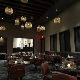 Interior dining area