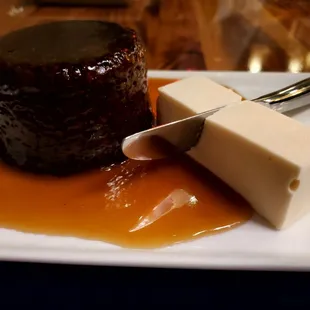 Sticky Toffee Pudding with Brown butter icecream