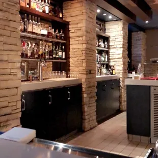 Inside bar area