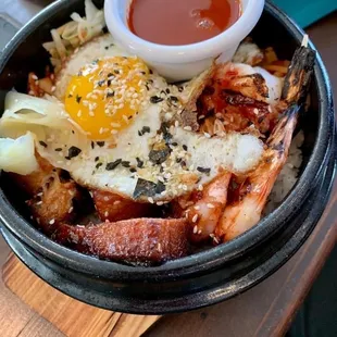 Prawn Bibimbap