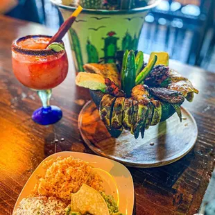 Molcajete with a Mexican Paleta