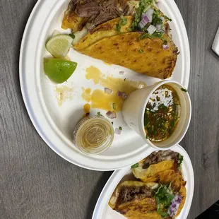 Quesa Birria Tacos