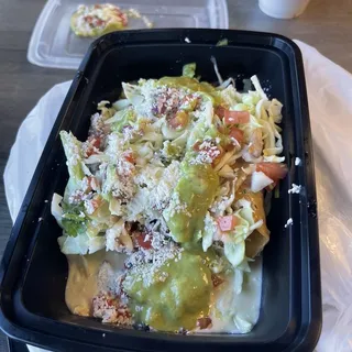 3 Crispy Flautas in a Cup