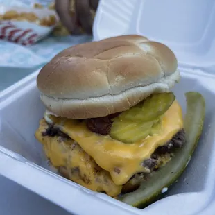 Double Bacon Cheeseburger