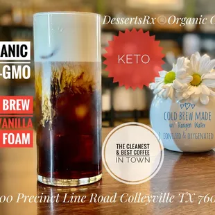 Organic Coffee Craft Beverages