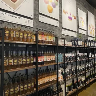 a variety of foods and beverages