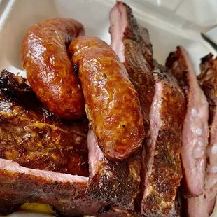 Hot Links 2 for $13 &amp; 1/2 Rack Of Ribs $17
