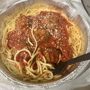 Spaghetti with Meatballs
