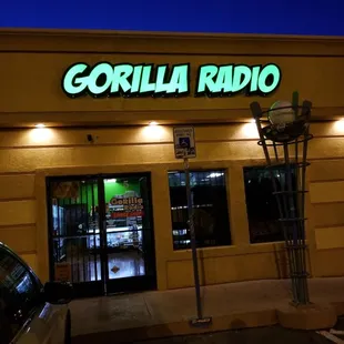 Gorilla Radio 
Store Front