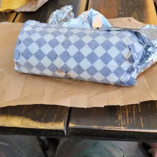 Chicken burrito